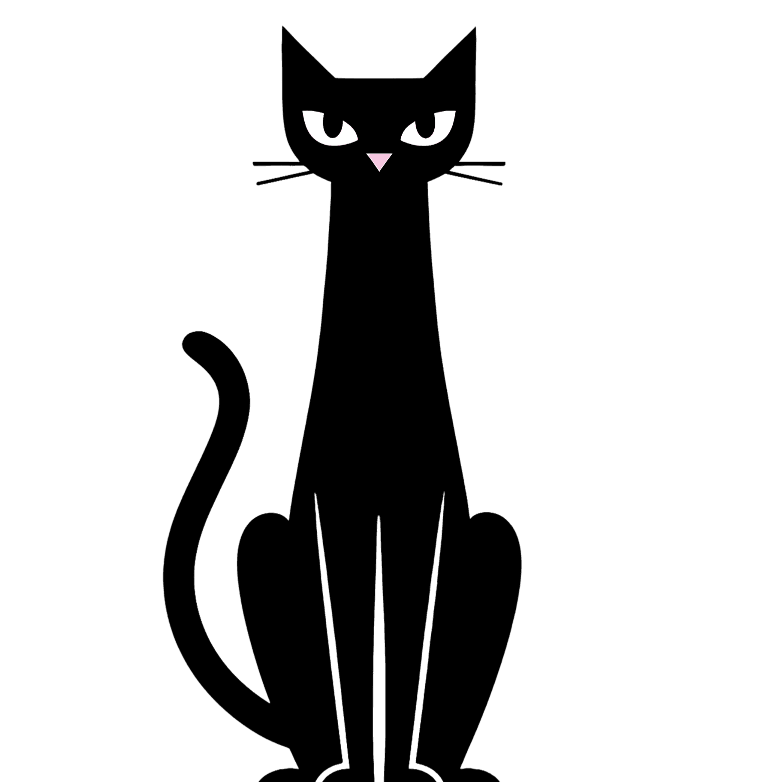 Luxury Cat Silhouette